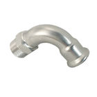 Dorong 316L Asme B16 9 Elbow Stainless Steel Pipe Fittings
