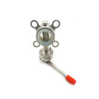 1/2 Inch Dn40 Sanitary Control Valve Pneumatic Butterfly Valve
